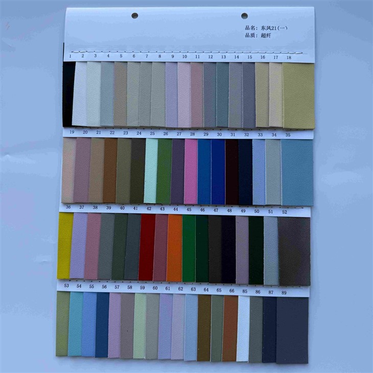 1.4mm Abrasion Resistant Vegan Microfiber PU Leather Synthetic Fabric For Shoes Bags Sofa Car Seat suppliers