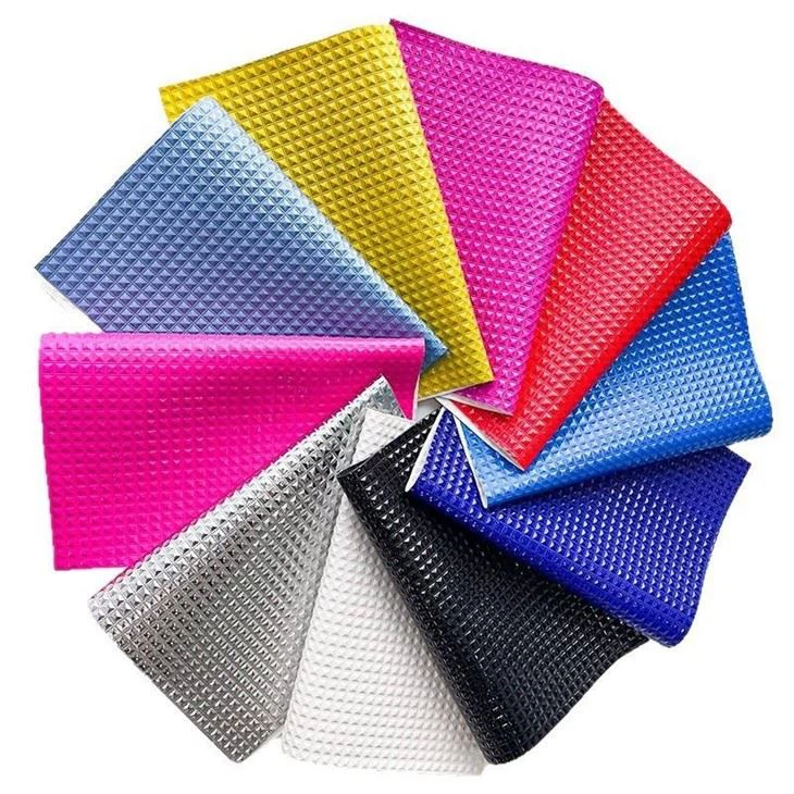 Diamond Grid Embossed PU Microfiber Leather suppliers Diamond Grid Embossed PU Microfiber Leather suppliers
