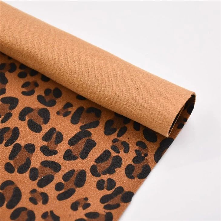 Leopard Print Suede PU Fabric best Leopard Print Suede PU Fabric best