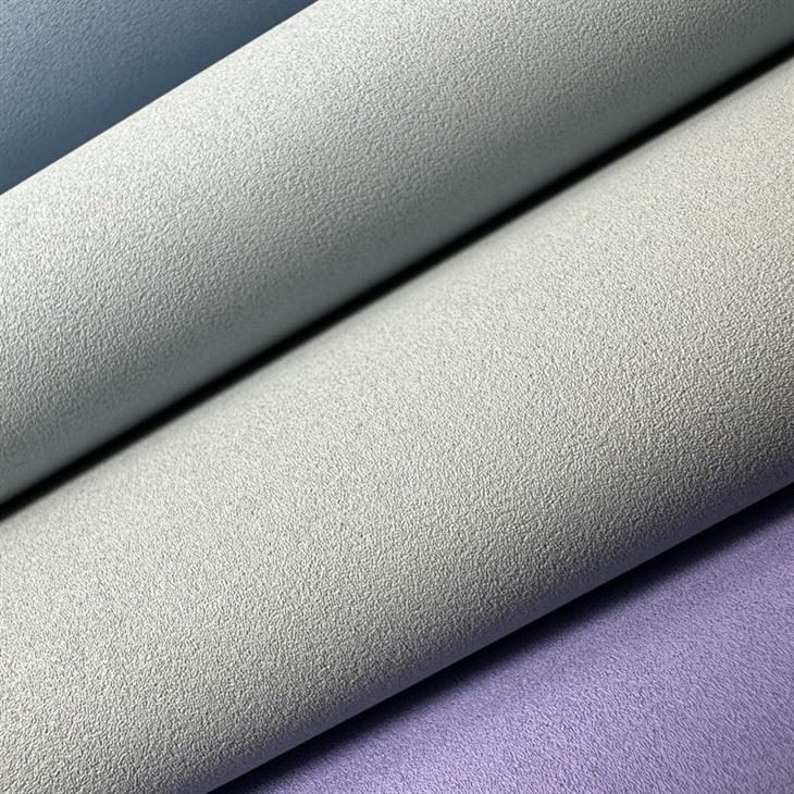 Frosted Matte Texture PU Leather Embossed Non Glossy Synthetic Leather for Bags