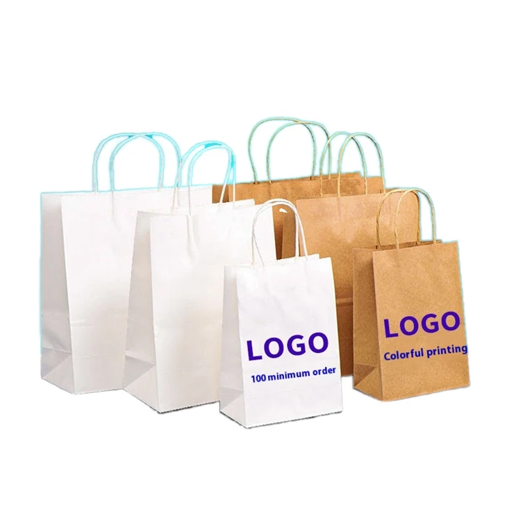 Recycled Custom Kraft Handle Bags best Recycled Custom Kraft Handle Bags best
