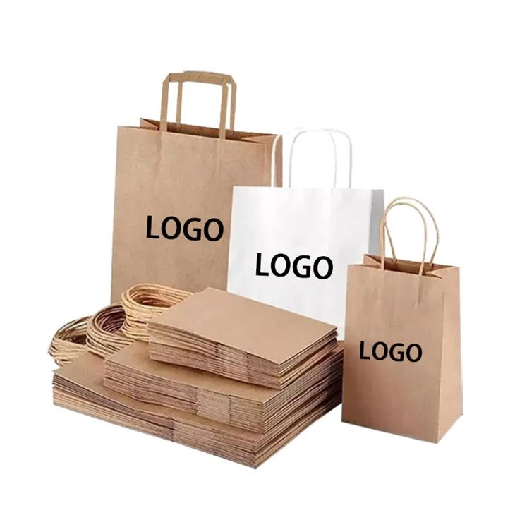 Recycled Custom Kraft Handle Bags suppliers Recycled Custom Kraft Handle Bags suppliers