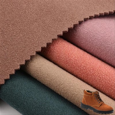 High Quality Micro Fiber Suede Material Artificial Leather For Footwear & Furniture