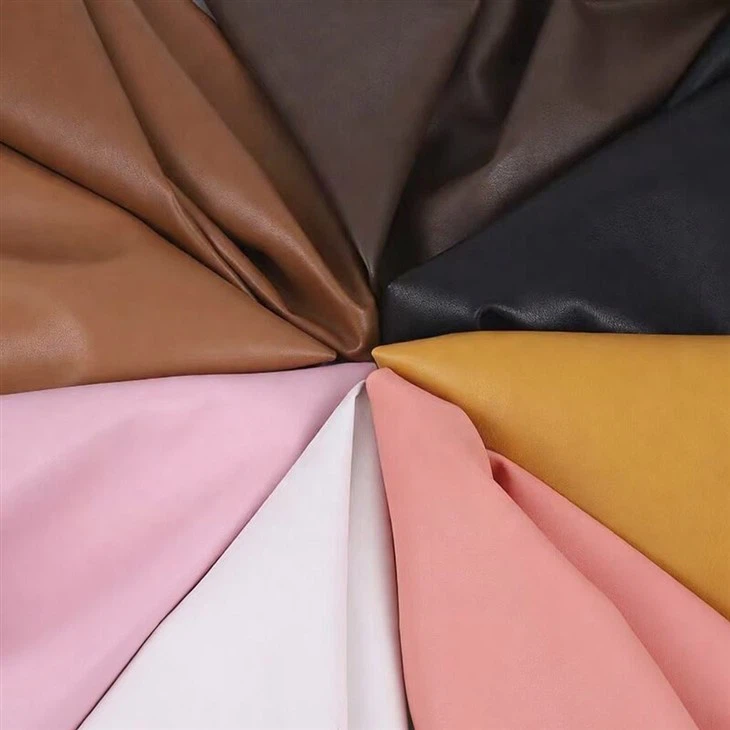 Smooth Nappa Touch PU Microfiber Leather factory Smooth Nappa Touch PU Microfiber Leather factory