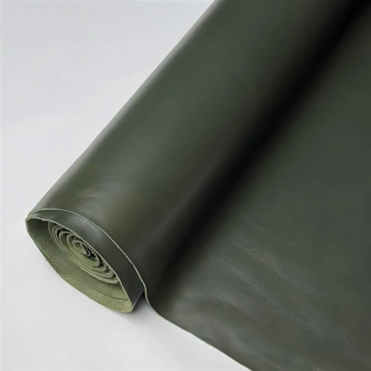 Smooth Plain Nappa Microfiber Leather high quality