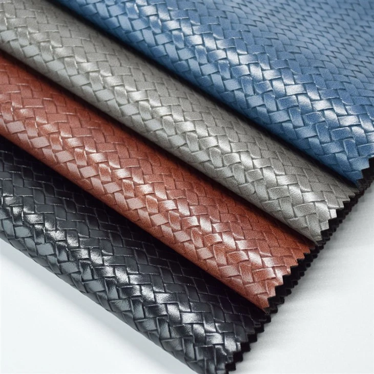 Woven Embossed Faux Leather best